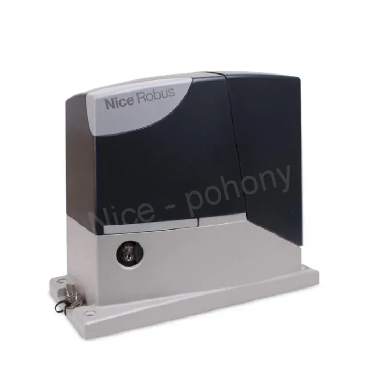 NICE RB400BDKCE, 1x RB400, 1x RBA3R10, 2x MYGO4, 1x OXIBD, 1 pár EPMB, 1x ELDC, 4x CREM-P,  sada pre posuvnú bránu do 400kg/ 7m