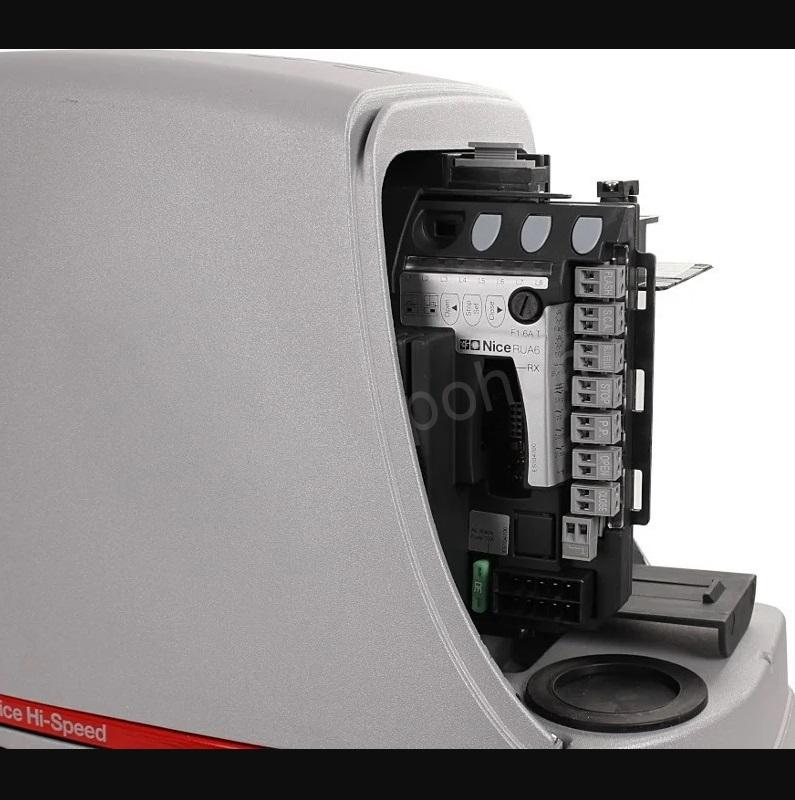 RUN1200HS-KIT HI-SPEED Sada pre rýchly pohon pre posuvnú bránu do 1200kg, 24V, v-32cm/ s, 700W, 1x OXIBD, 1x EPMB, 1x ON2E, 1x ELDC