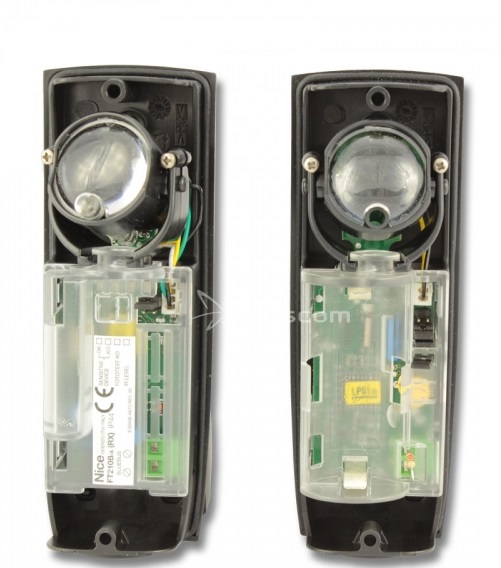 NICE konzola pre upevnenie na stĺpik PPH1-PPH2 , pre montáž fotobuniek N FT210, N F210B, N FT210 a N FT210B na stĺpiky rady PPH