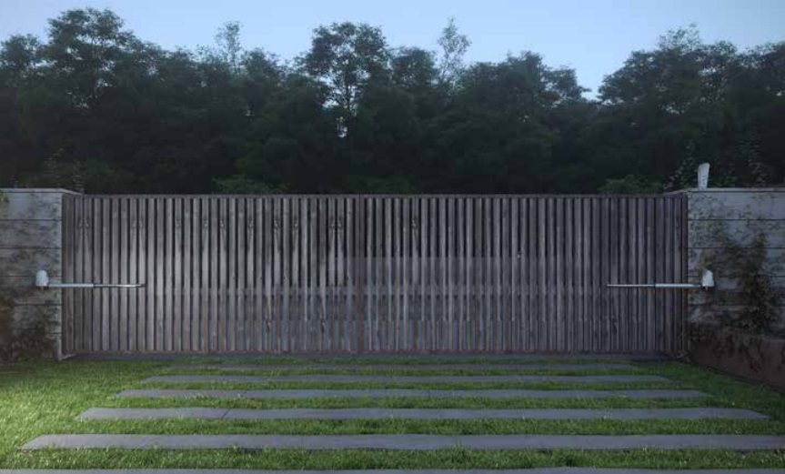 KEY STAR3224 ľavý pohon pre jednokrídlovú bránu do 2m/ krídlo, 1x STAR3224-L, 1x CT-20324, 1 pár FT-22, 1x SUB-44R