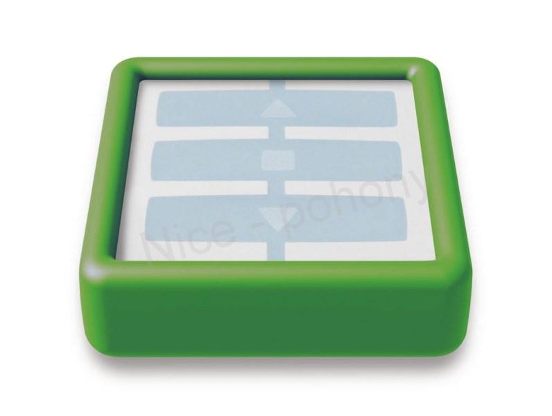 NICE WM002G vysielač NiceWay 2-kanálový,433.92MHz, hore-stop-dole, plávajúci kód