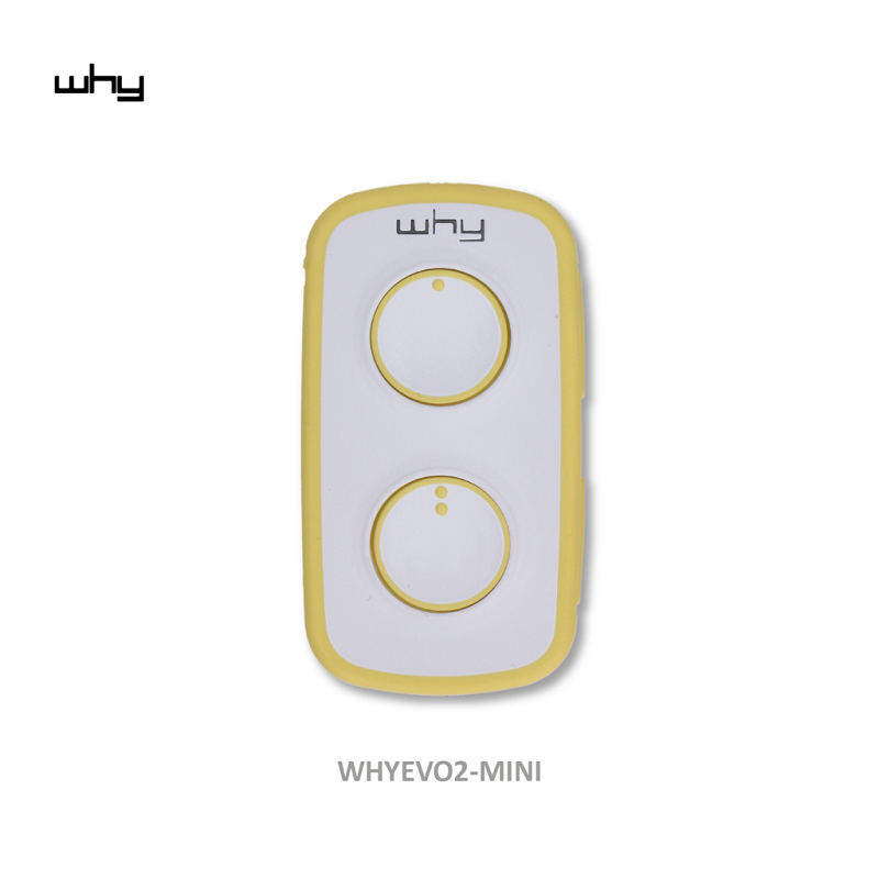 WHYEVO2-MINI vysielač Why Evo2, PURE YELLOW Žltá/Biela 868 MHz a 433 MHz: