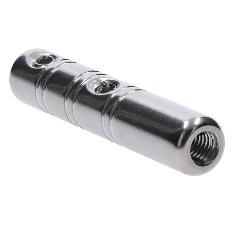 EB1-LP5 úchyt so závitom M8 pre nerezové lanko ø5mm, brúsená nerez K320/ AISI304