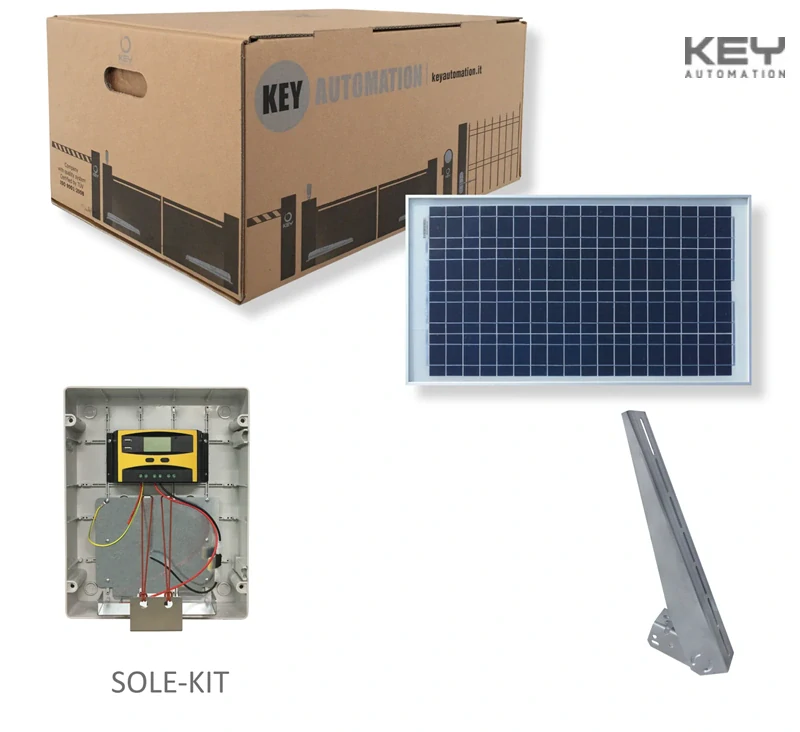 SOLE+PF30W solárny kit bez batérie, pre 24 V pohony KEY