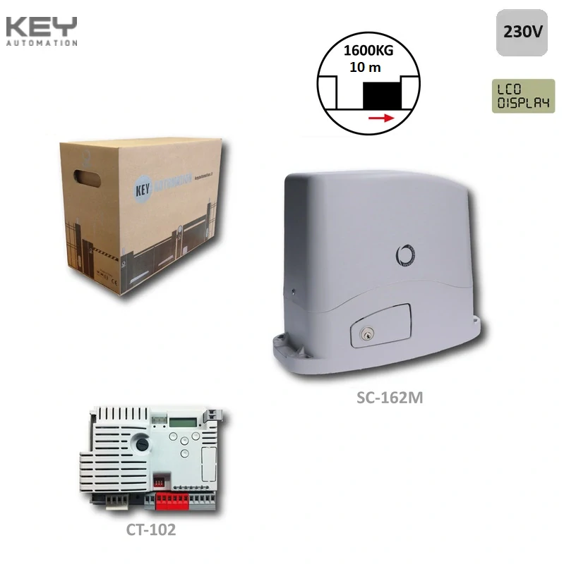 KEY SC-162M motor s magnetickým snímačom 230V, - bez prijímača do 1 600kg