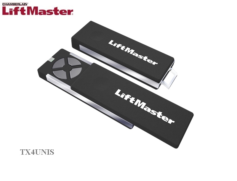 Liftmaster TX4UNI luxusné diaľkové ovládanie 433 MHZ plávajúci kód