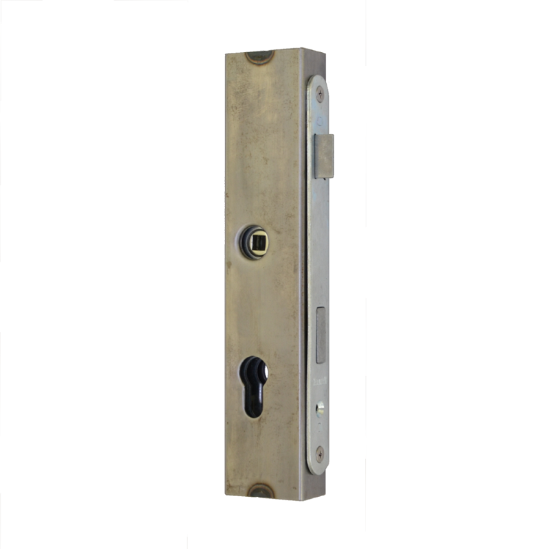 KZK220 kazeta 245x50x30mm, na profil 50x30mm so zámkom ZM72/50