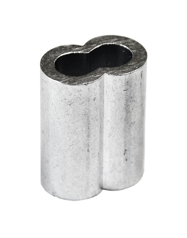 hliníková lisovacia spojka pre 5.0mm lanko