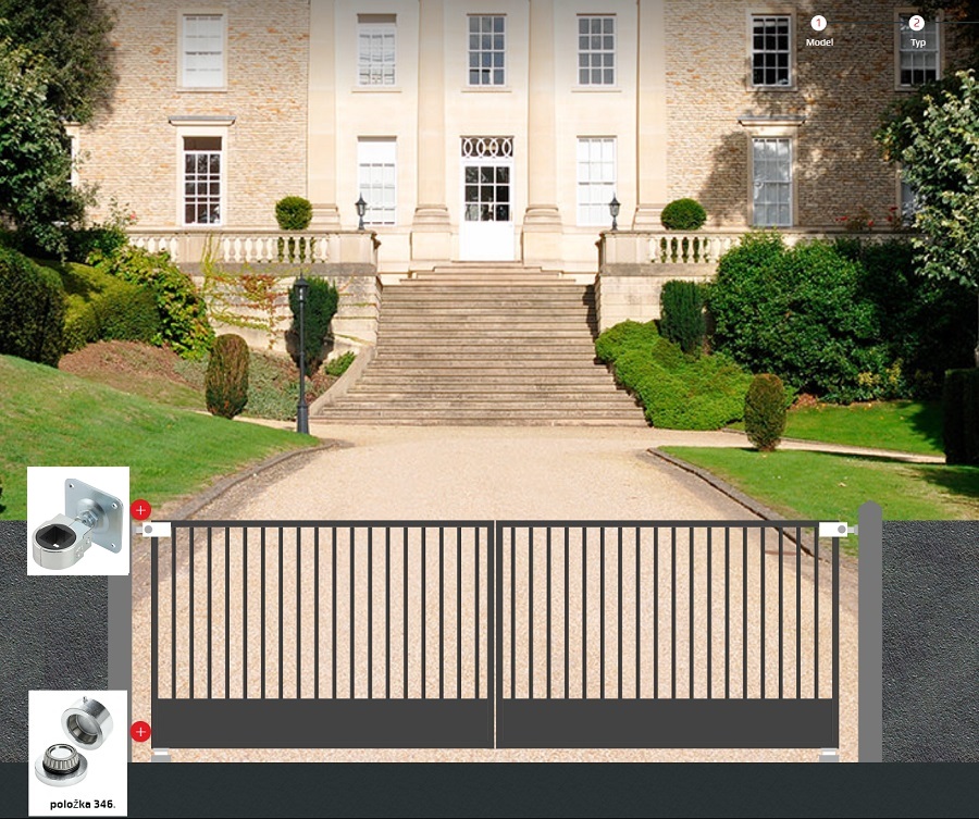 C848/M24/50 mm záves nastaviteľný M24 na upnutie štvorhranu 50x50mm, platňa 120x120mm