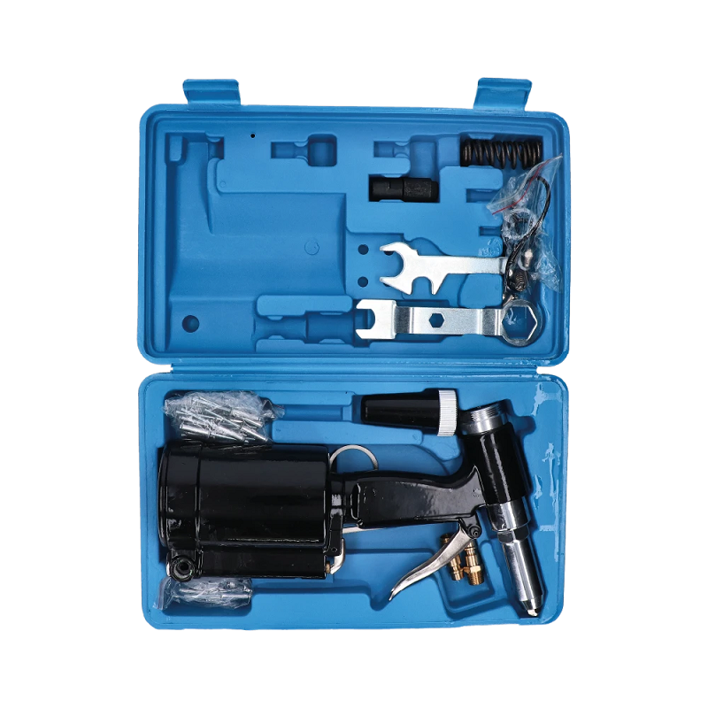 Pneumatická / Vzduchová nitovačka 2,4 - 4,8mm, sila: 720 kg, pracovný tlak: 6,2 bar, dĺžka zdvihu: 14mm, prípojka 6,3mm