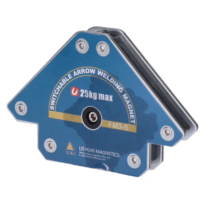 FM3-S zvárací magnet / zvárací uhol, vypínací, meracie uhly: 45, 90, 135, feritový, zaťaženie 20kg,