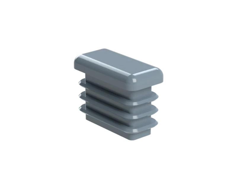 ZP10x20GRAY Obdĺžnikové, materiál polyetylén,  Šedá