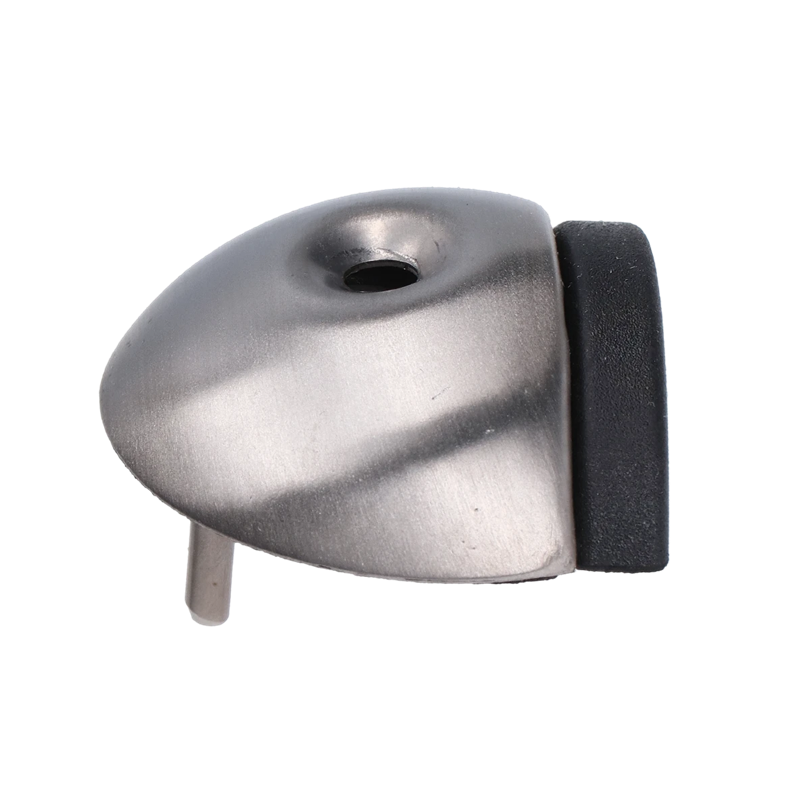 EB1-KDS6 nerezový doraz dverí s gumou (56x46x18mm), brúsená nerez K320 /AISI304