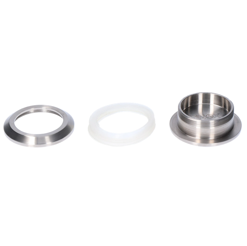 EB1-DMS8 - nerezové madlo na dvere (ø 58mm), na sklo 8-12mm, brúsená nerez K320 /AISI304