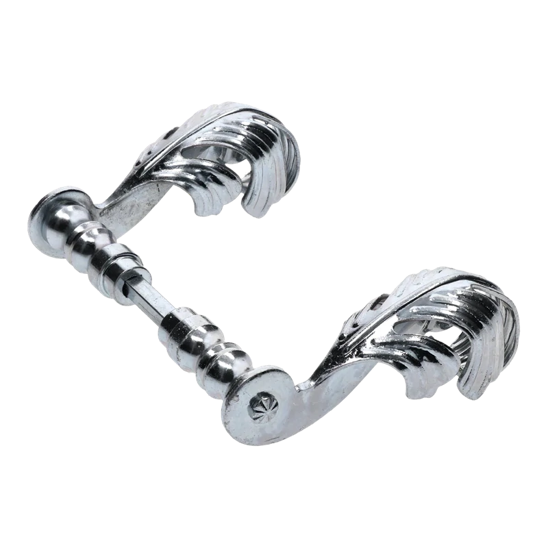 KLU8 Kľučka 130x70mm, priemer osadenia 19mm, zinok, pár