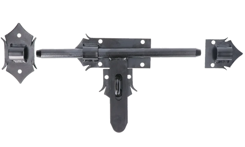 Z.056 Rígeľ 16mm, L: 270mm, ozdobný, povrch čierny lak