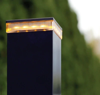 LED80/100 LED lampa, 12V/24V/230V do stĺpika 80x80/100x100mm