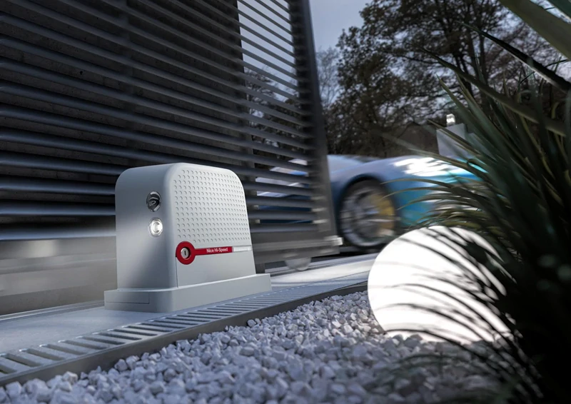 Nice ROBUS RBS600HS_KH - 1xBRS600HS, 1xMYGO4, 1xEPMB, 4XCREM-P, 1xELDC, sada pre posuvnú bránu do 600kg/6m