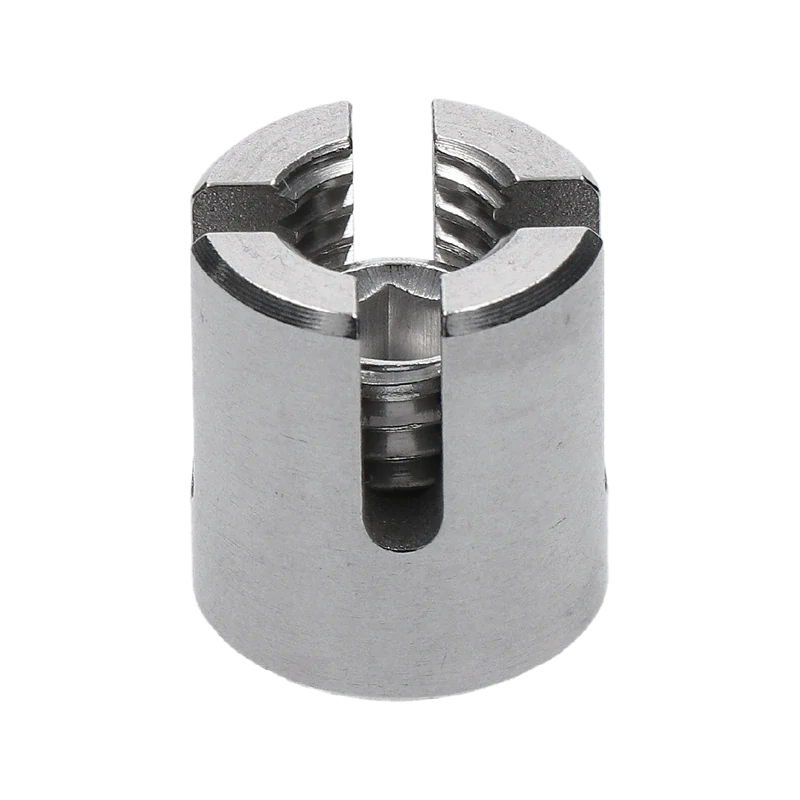 EB1-LVX-M - Úchyt pre nerez lanko ø3-5mm so závitom, brúsená AISI304