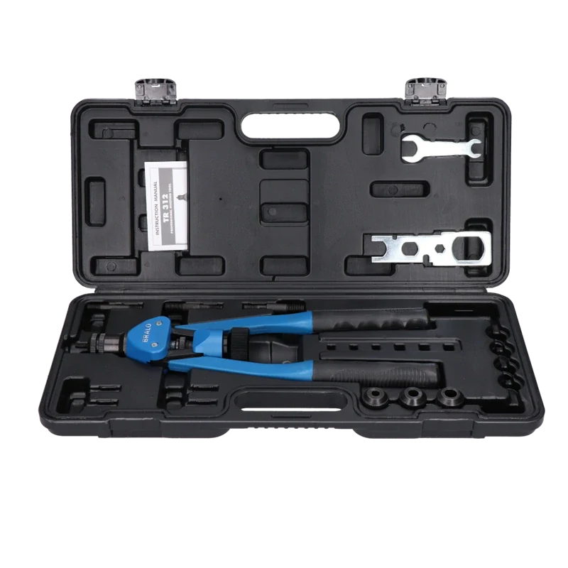 KLNIT-TR-312 Profi kliešte na nitovacie matice, M6-M12 (inox M10), v kufríku