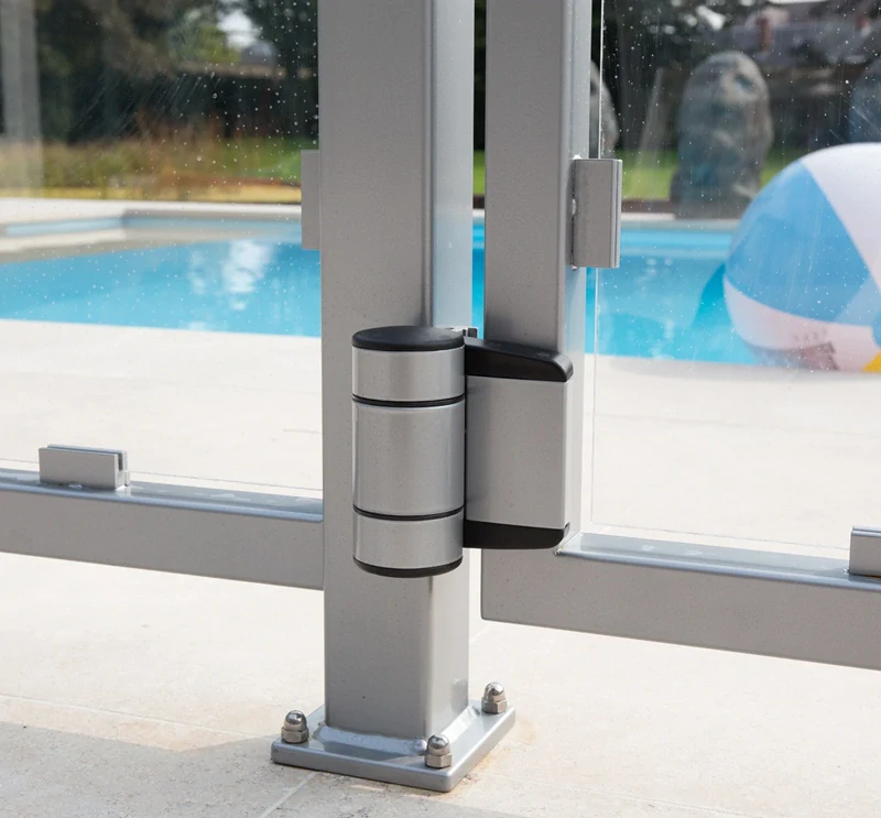 DINO dvojložiskový záves 180°, nastaviteľný 2D,  Čierna