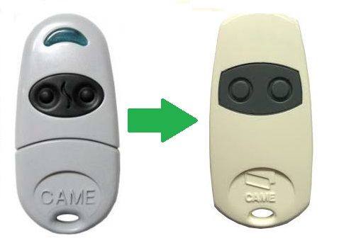 CAME TOP-862-EV dvojkanálový vysielač  868Mhz, pevný kód -náhrada 806TS-0330