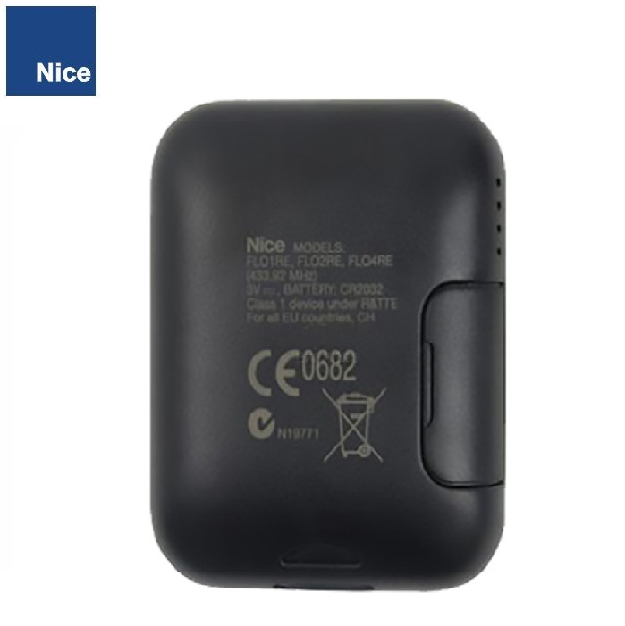 NICE Era FLO4RE vysielač 4 kanálový, plávajúci kód, 433,92MHz, séria Flor