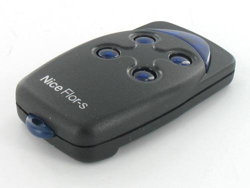 NICE FLO4R vysielač 4 kanálový, plávajúci kód, 433,92MHz, séria Flor