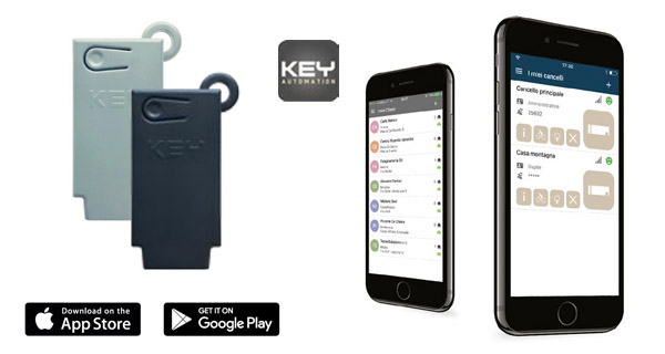KEY KUBE - Bluetooth rozhranie pre ovládanie brány prostredníctvom aplikácie