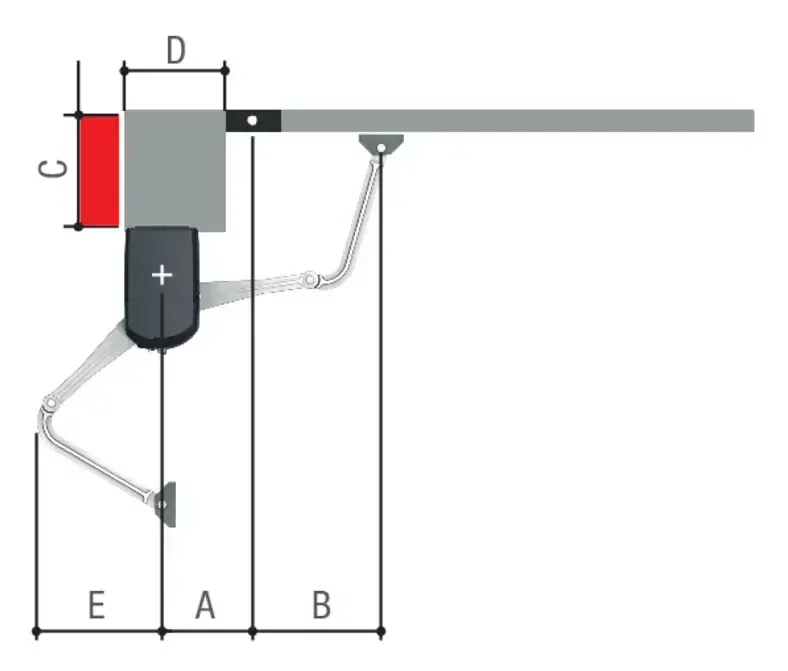 CAME FTL – Komplet set pre 2-krídlovú bránu, 1ks FTL20DGC + 1ks FTX20DGS + 1ks AF43S + 1ks DIR10 +1ks AT04EV +1ks KLED24