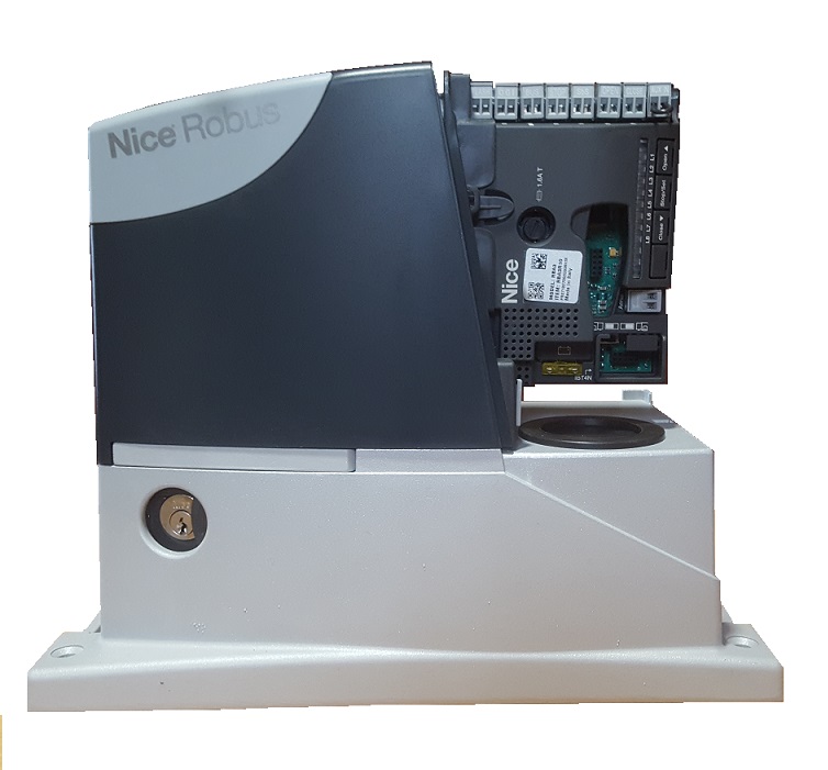 NICE RB400BDKCE 1x RB400, 1x RBA3R10, 2x MYGO, 1x OXIBD, 1 pár EPMB, 1x ELDC, sada pre posuvnú bránu do 400kg/ prejazd 7m