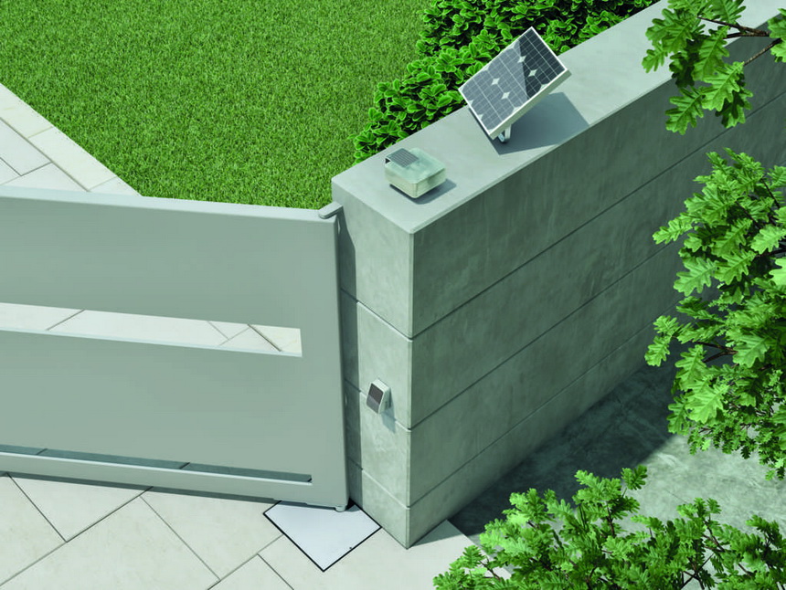 NICE SYKCE30 fotovoltaický solárny panel 30W, 24V batéria