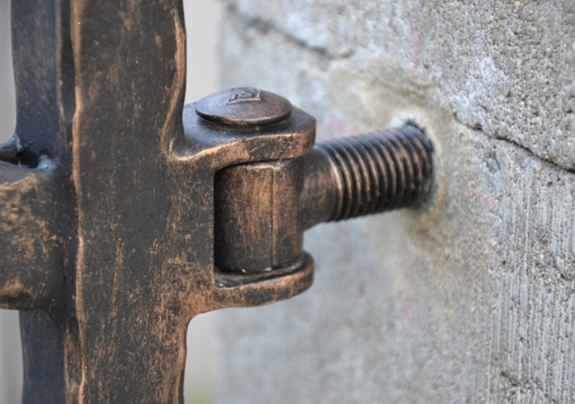 C377/M16  záves s kontramaticou na chemické kotvenie (závit: M16)