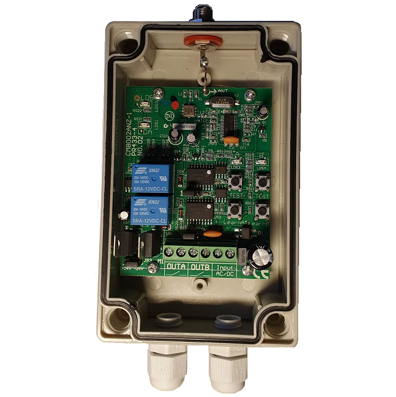 Externý prijímač LiftMaster PR433-4 - 433MHz