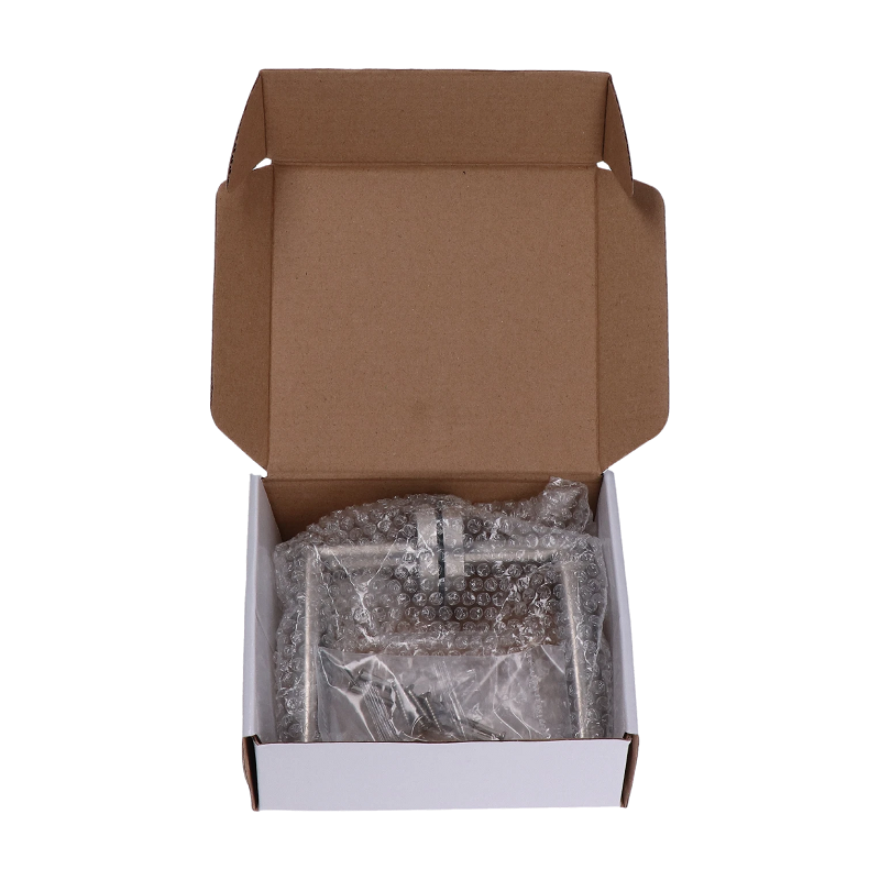 EB1-KLD06N - kľučka nerezová (pár) bez dolnej rozety, balenie: 2ks kľučka + príslušenstvo k montáži, brúsená nerez K320 /AISI304, spodná časť rozety nerez