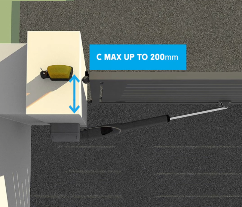 Came ATS50DGS sada pre krídlové brány do 5m/ krídlo (2 x ATS50DGM + ZL65 + AF43S + DIR10 + 1xTOP44RBN) pre intenzívnu prevádzku 24V