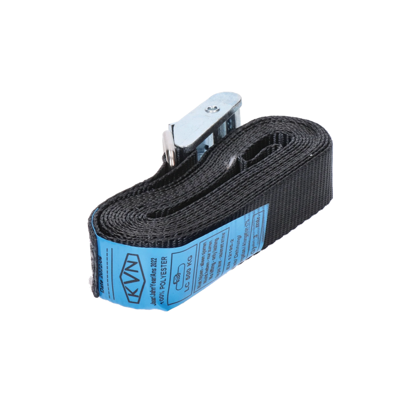 balenie 2X rýchloupínací pás, 3m, 25mm, so sponou a voľným koncom, LC 500 Kg, vyrobený v súlade s normou STN EN 12195-2