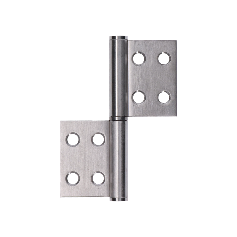 EB1-ZP03 - nerezové pánty 2ks, 100x75x2.5mm, max. nosnosť: 70 kg (2 pánty), brúsená nerez K320 /AISI304