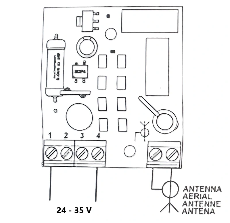 KEY LUMYU, Maják so zabudovanou anténou 24V /230V; LED
