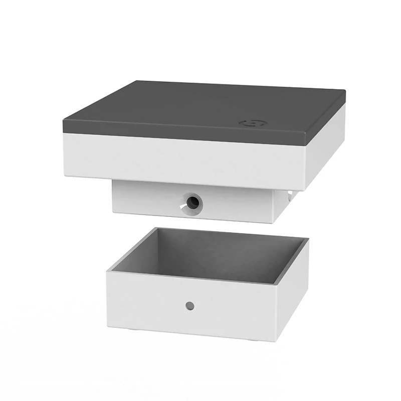 LED80/100TOP Horný držiak pre LED80/100, na stĺpik 80x80/100x100mm