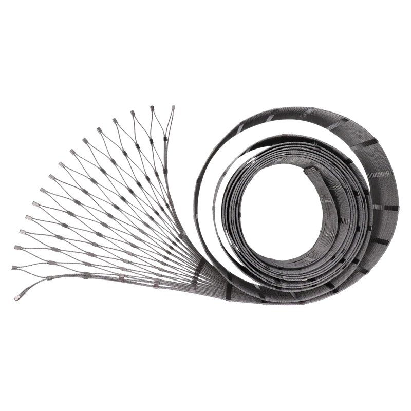 EB2-0225-1.4-60x104 Lanková sieť, 1,4 x 25 m, oko 60 x 104 mm, ø 2 mm, AISI 316