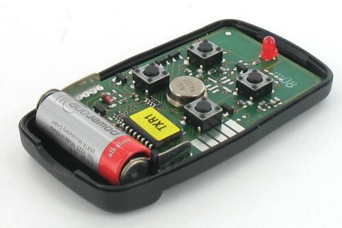 NICE FLO4R vysielač 4 kanálový, plávajúci kód, 433,92MHz, séria Flor