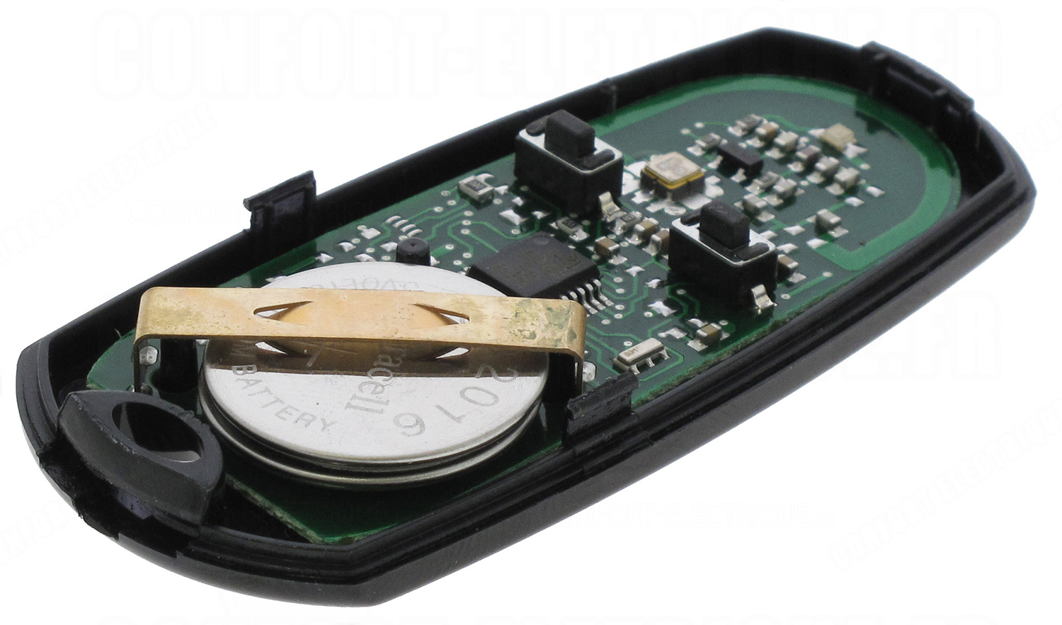 CAME AT02 EV 2CH - dvojkanálový vysielač, plávajúci kód - 433,92 MHz