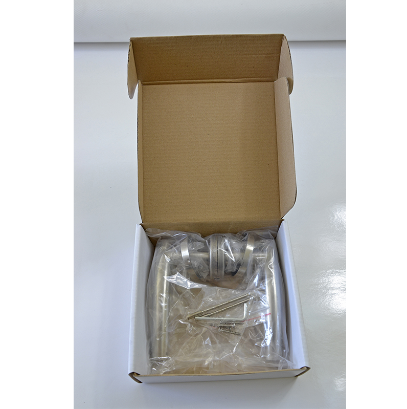 EB1-KLD23 kľučka nerezová (pár) bez dolnej rozety, balenie: 2ks kľučka + príslušenstvo k montáži, brúsená nerez K320 /AISI304