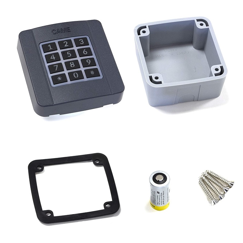 CAME SELT1W4G - povrchová kódová klávesnica bezdrôtová, 433MHz