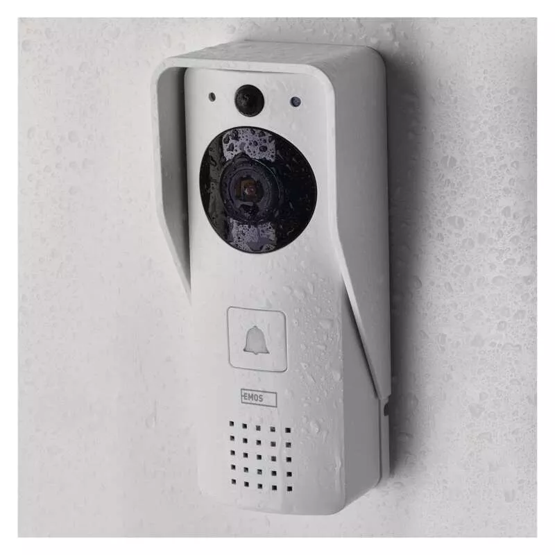 H4030 GoSmart Domový bezdrôtový batériový videozvonček IP-09D s wifi a solárnym panelom