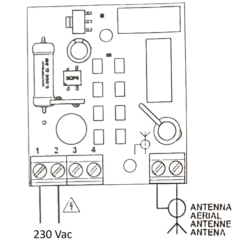 KEY LUMYU, Maják so zabudovanou anténou 24V /230V; LED