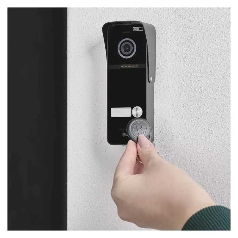 H3018 Farebná dverná kamerová jednotka EM-10AHD RF-4, pre 4 účastníkov