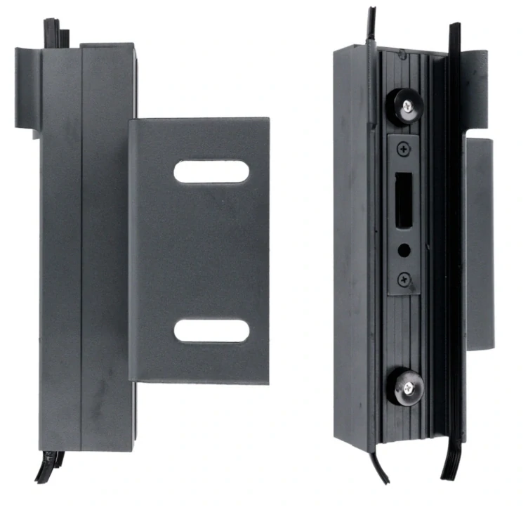 AL-BR-SLI-1-SETKEY Posuvná hliníková brána 4000 x 1862 mm s pohonom TU4324KSD