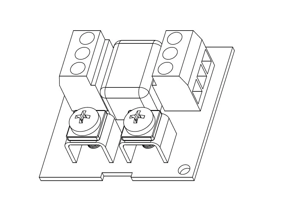 041A0291 svorkovnica s držiakom a krytom (Filter board)